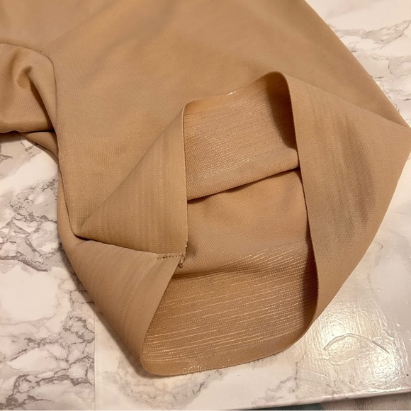 Miraclesuit Extra Firm Control High-Waist Thigh Slimmer Size XL Cream Beige - Picture 4 of 6